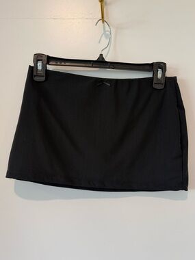 Good Days Black Mini Skort